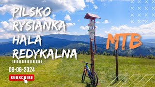 Beskid Żywiecki Prolog  Pilsko MTB 2024  Pilsko  Rysianka  Hala Miziowa  Redykalna  Lipowska [upl. by Aretak]