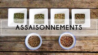 LES ESSENTIELS EN CUISINE  Les assaisonnements [upl. by Leblanc]