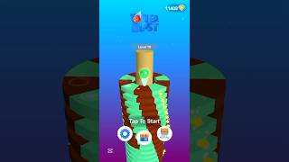 3D Stack ball 3D Gameplay shorts trending gaming [upl. by Elleinod]