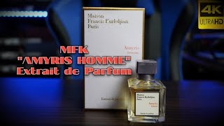 MAISON FRANCIS KURKDJIAN AMYRIS HOMME EXTRAIT DE PARFUM REVIEW [upl. by Nonrev802]