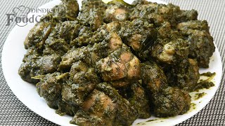 Green Chicken Fry Simple Chicken Fry Recipe Chicken Fry [upl. by Eladnwahs]