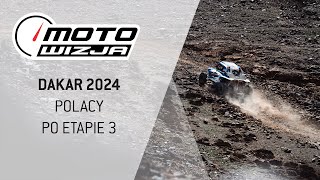 Rajd Dakar 2024  Polacy w Arabii Saudyjskiej raport po trzecim etapie [upl. by Baudin]