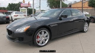 2014 Maserati Quattroporte GTS Start Up Exhaust and In Depth Review [upl. by Arvo]