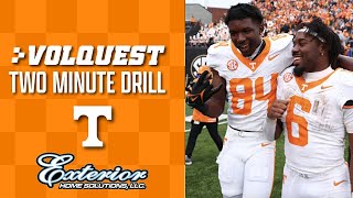 Volquest 2Minute Drill recaps Tennessee win over Vanderbilt I Tennessee Football I GBO [upl. by Eittap]