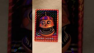 FREDDY FAZBEAR Unboxing 5 FNaF Mystery Holographic Stickers STOP MOTION fnaf stopmotion freddy [upl. by Powel]