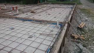 BRC Wires Mesh install in floor slab part 14 [upl. by Lombardi]