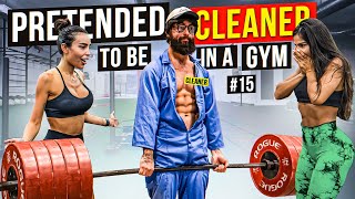 Elite Powerlifter Pretended to be a CLEANER 15  Anatoly GYM PRANK [upl. by Tommi]