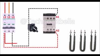 Couplage des résistances en étoile Star coupling تركيب نجمي [upl. by Ellenig]