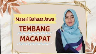 Video Pembelajaran Bahasa Jawa Tembang Macapat [upl. by Oira]