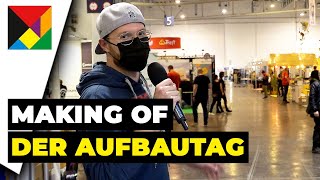 Making Of  Der Aufbautag vor dem Messestart  SPIEL 2022 [upl. by Dirrej]