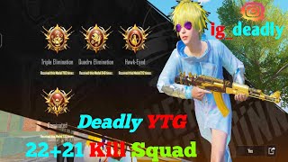 Full Choco Squad Gameplay  Deadly is live [upl. by Essilem]