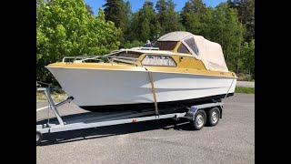 Finmar Seacabin 1971  Volvo Penta AQ 140 [upl. by Sualk]