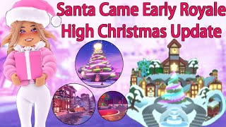 NEW Santa Came Early Royale High Christmas Update [upl. by Boylan]