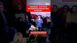 Hołownia Ja w życiu nie przepracowałem dnia na etacie [upl. by Kingsley373]