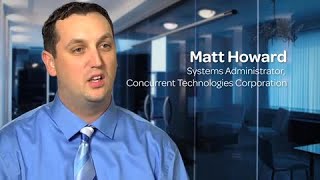 Customer Testimonial Concurrent Technologies [upl. by Kenwee]