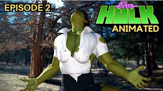 Incredible SHE HULK TRANSFORMATION  animation 3D  Episode 2 [upl. by Noreh367]