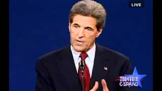 George W Bush vs John Kerry Part2 3rd Presidential Candidates Debate [upl. by Noelopan70]