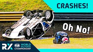 ULTIMATE RALLYCROSS CRASH COMPILATION Best Crashes Of World RX [upl. by Ailehpo709]