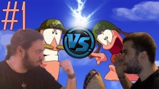 Videoyun vs GamerJah Worms Armageddon Bölüm 1 Selamlar [upl. by Ytsur]