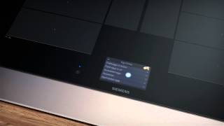 Siemens flexInduction dual lightSlider and TFTTouchdisplay DE [upl. by Auqeenwahs]