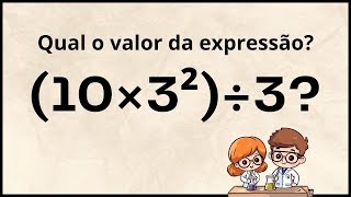 🔥 MATEMÁTICA BÁSICA  Qual o valor da expressão [upl. by Roanne183]