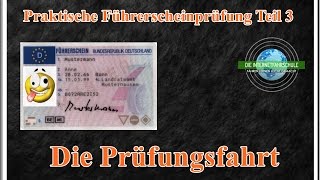 Praktische Führerscheinprüfung Teil 3  Original Prüfungsfahrt  Fahrprüfung [upl. by Arrio]