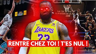 Les Moments les plus INSOLENTS de lHistoire de la NBA [upl. by Aliwt]