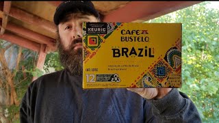 CAFE BUSTELO BRAZIL REVIEW [upl. by Aiekal518]