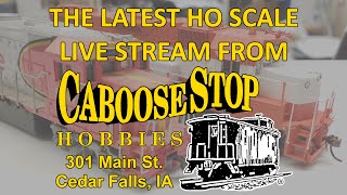 100924 HO Scale Virtual Visit Caboose Stop Hobbies [upl. by Dreeda]