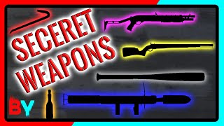 ALL HIDDEN Weapons In GTA Online [upl. by Heringer1]