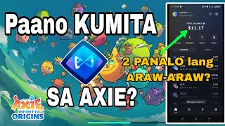 PAANO KUMITA SA AXIE ORIGIN PAANO KUMITA SA AXIE INFINITY [upl. by Bobbie]