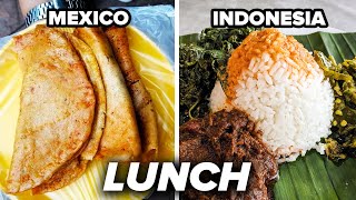 Eating Lunch To Go Around The World [upl. by Gaddi]