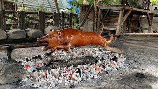 Lechon baboy sa Cauayan City Isabela [upl. by Ilsel60]