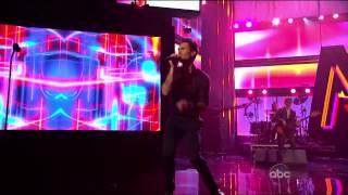 Maroon5  Moves Like Jagger 39th AMA Live [upl. by Onibas]