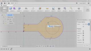 Autodesk Fusion 360 Automatically Apply Sketch Constraints [upl. by Bennir64]