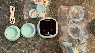 ZOMEE Z2 DOUBLE ELECTRIC BREAST PUMP baby [upl. by Lucia]