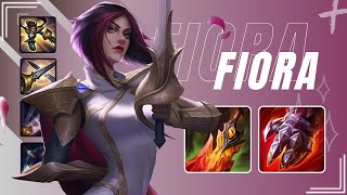 Wild Rift  FIORA Solo Gameplay Season 13  Build amp Runes [upl. by Dib946]