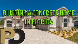 How a concrete home is built in Florida by Gordon Berken Paul Davis Rest Broward and North Miami [upl. by Ocnarf]