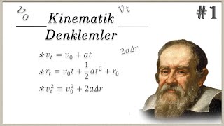 Kinematik Denklemlerinin Kalkülüs İle Türetilmesi [upl. by Laure]