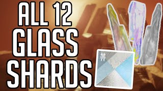 Destiny 2  All 12 Glass Shards found in the Vault of Glass  Pearl of Glass Triumph Guide [upl. by Gemoets443]