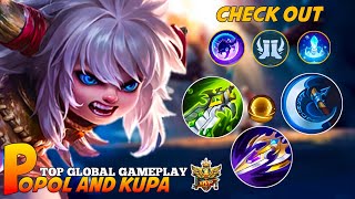 Master Popol and Kupa one Shot Build mlbb  Mobile Legend Popol and Kupa Gameplay 2024 [upl. by Lesig]