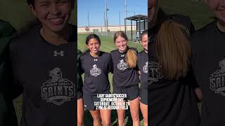 Sophomore Day scccsaints womensoccer soccer juco goodtobegreen [upl. by Meer241]