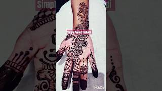 arebicmehndi shortsfeed mehndi hennadesign kaverimehndi youtubeshorts mehandi [upl. by Essilec]