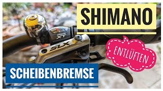 Shimano SLX Scheibenbremsen entlüften [upl. by Reltuc]