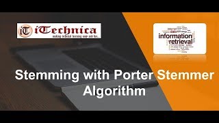 11 Stemming with Porter Stemmer Algorithm [upl. by Amuh103]