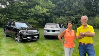 2022 Jeep Grand Wagoneer and Jeep Wagoneer  His Turn Her Turn [upl. by Nnylecyoj204]