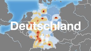 Deutschland  Bundesländer und Bevölkerung [upl. by Khudari91]