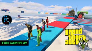 GTA V  SPEZIALFAHRZEUG PARKOUR 2 FUN GAMEPLAY [upl. by Nrublim345]