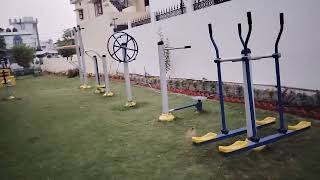 Pnb fitness park for Senior citizensHbnworkoutddn [upl. by Gisella]