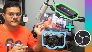 Elgato Cam Link 4K setup on Sony A7C tutorial [upl. by Kirsch]